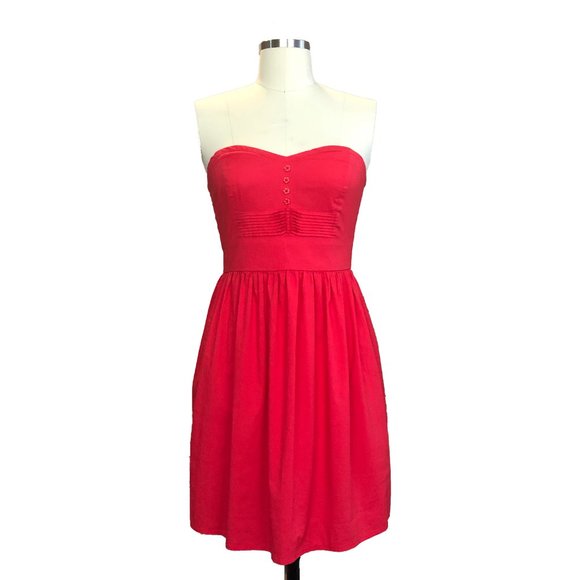 BeBop Dresses & Skirts - Size Small Cotton Strapless Dress